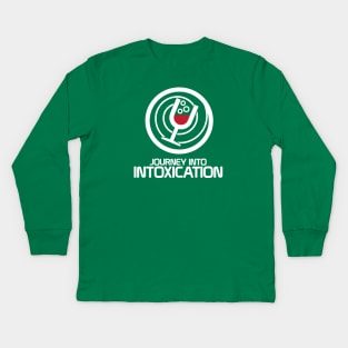 Journey Into Intoxication Kids Long Sleeve T-Shirt